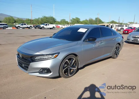 2022 Honda Accord Sport z USA, uszkodzony, nr VIN 1HGCV1F32NA050018